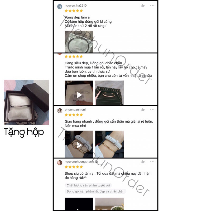 VÒNG TAY CAO CẤP KHÔNG GỈ (TẶNG BOX) | BigBuy360 - bigbuy360.vn