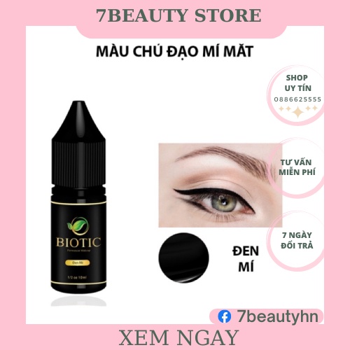 Mực Biotic Phun Xăm Thẩm Mỹ Dành Cho Chân Mày