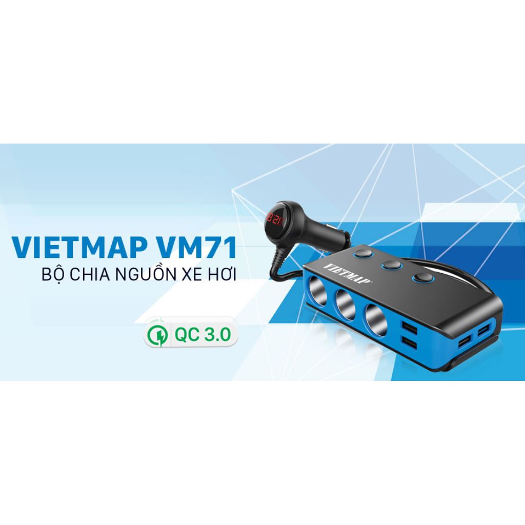 BỘ CHIA NGUỒN TẨU SẠC VIETMAP VM71