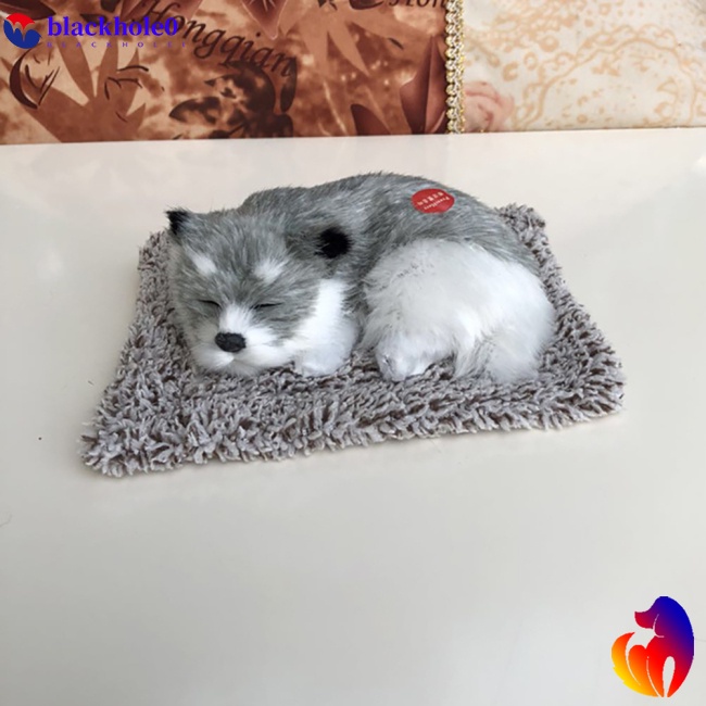 Thú Nhồi Bông Than Tre Hoạt Tính Hình Chú Chó Đáng Yêu Trang Trí Xe Hơi