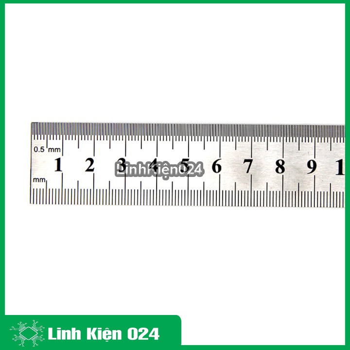 Thước Kỹ Thuật 20cm Độ Chính Xác Cao Mạ Inox