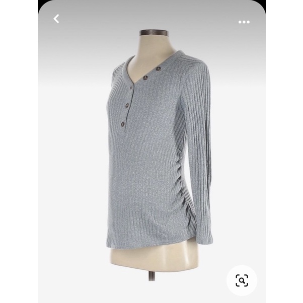 Áo len gân cổ tim hãng Isabel xuất Mĩ - Thanh lý vnxk