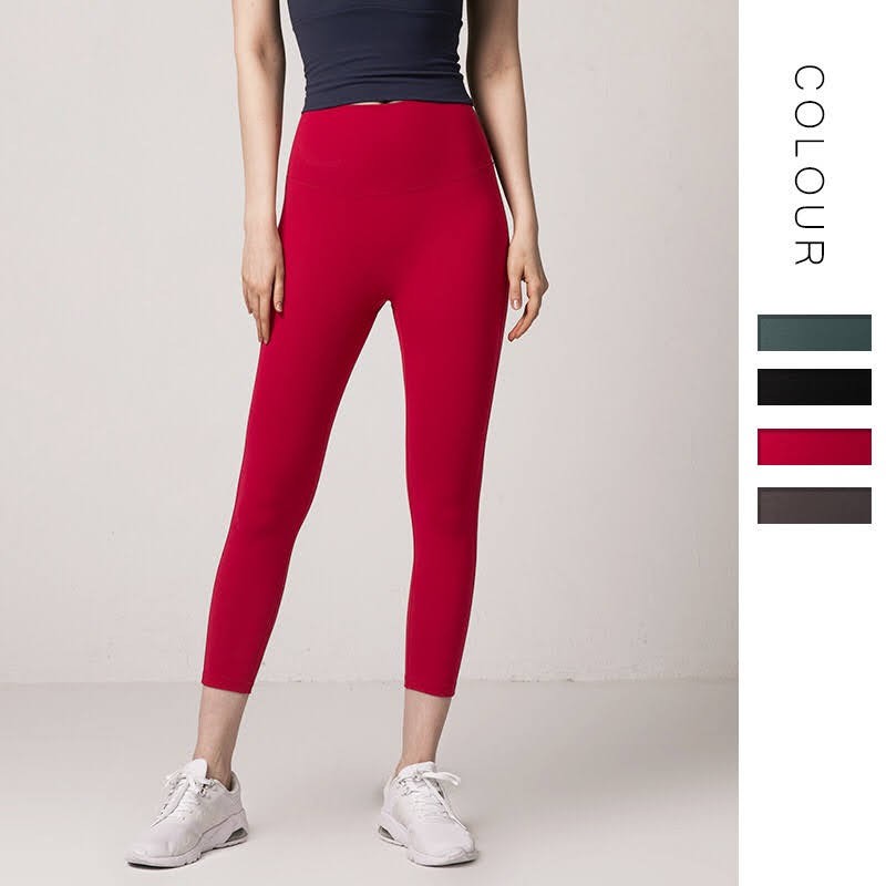 G918 - Quần Legging 9 Tấc Cạp Cao Gen Bụng Tập Thể Thao Nữ [Đồ Tập Gym Yoga GYM STORE]