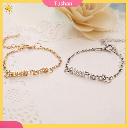 Vòng tay tình bạn mặt chữ dành cho nam và nữ