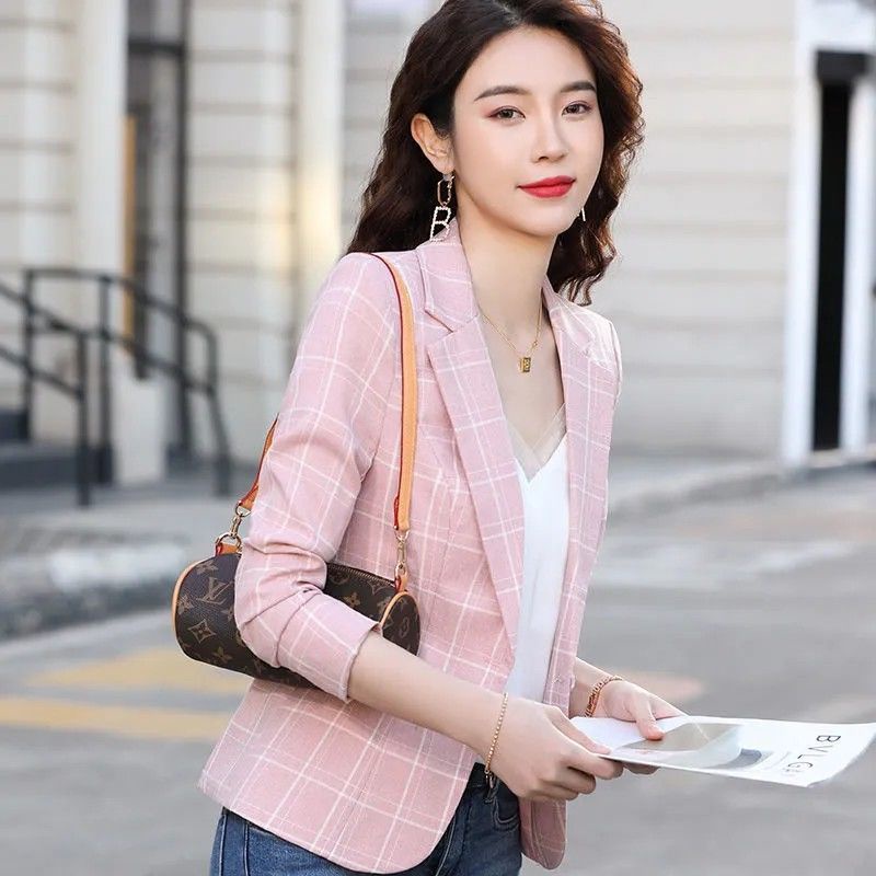 Áo Khoác Vest Mỏng Tay Dài Dáng Ôm size Lớn Thời Trang Mùa Hè Hàng Mới Dành Cho Bạn Nữ