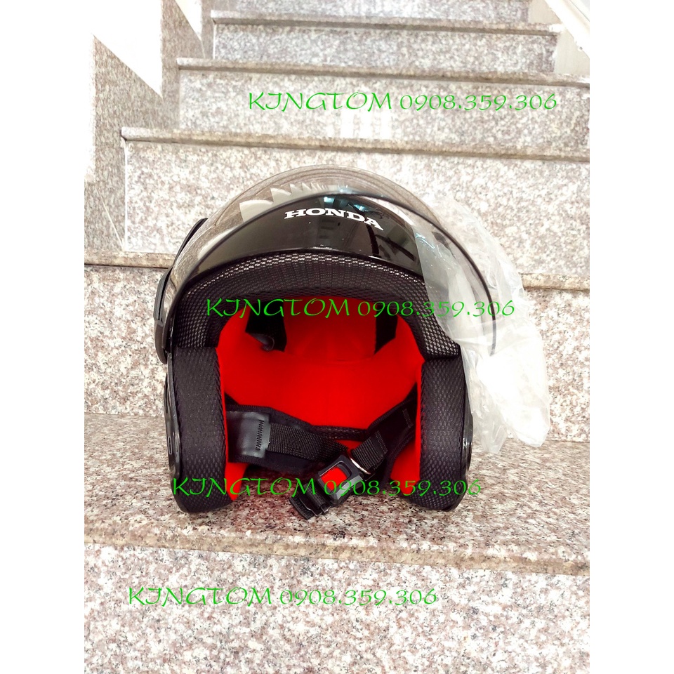 Mũ/nón bảo hiểm honda 3/4 mẫu mới - NEW hàng nhập theo xe indo - 2021
