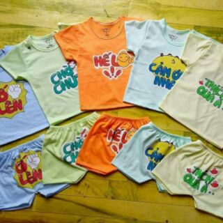 Set 5 bộ quần đùi cho bé