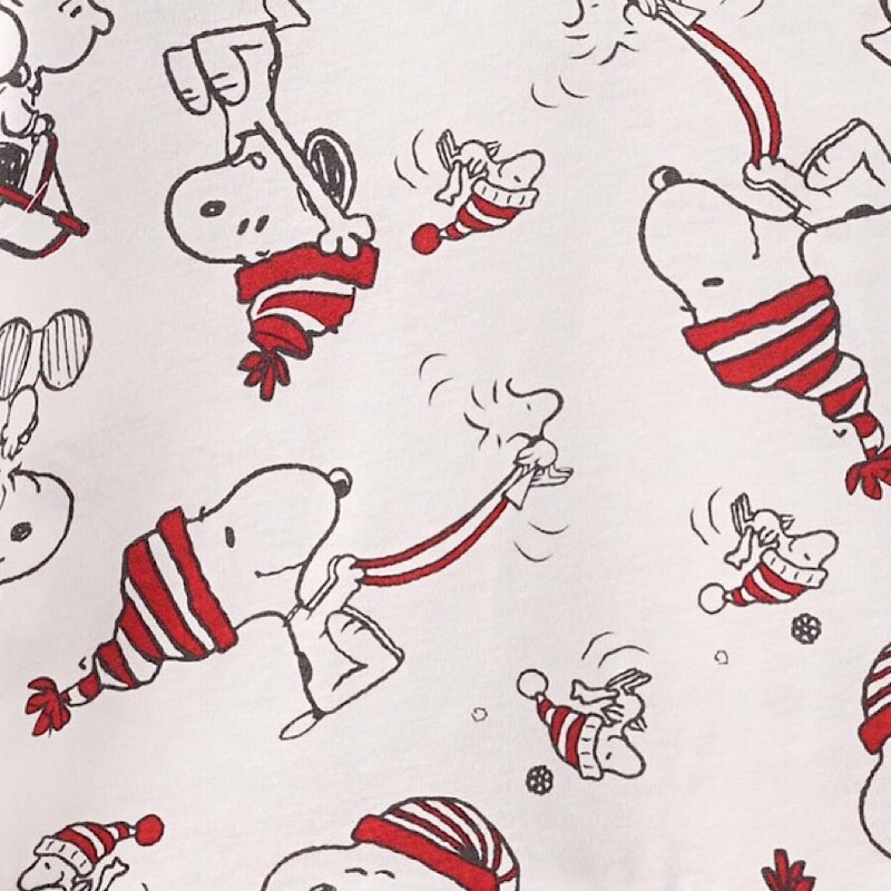 Váy cotton hoạ tiết chú chó snoopy