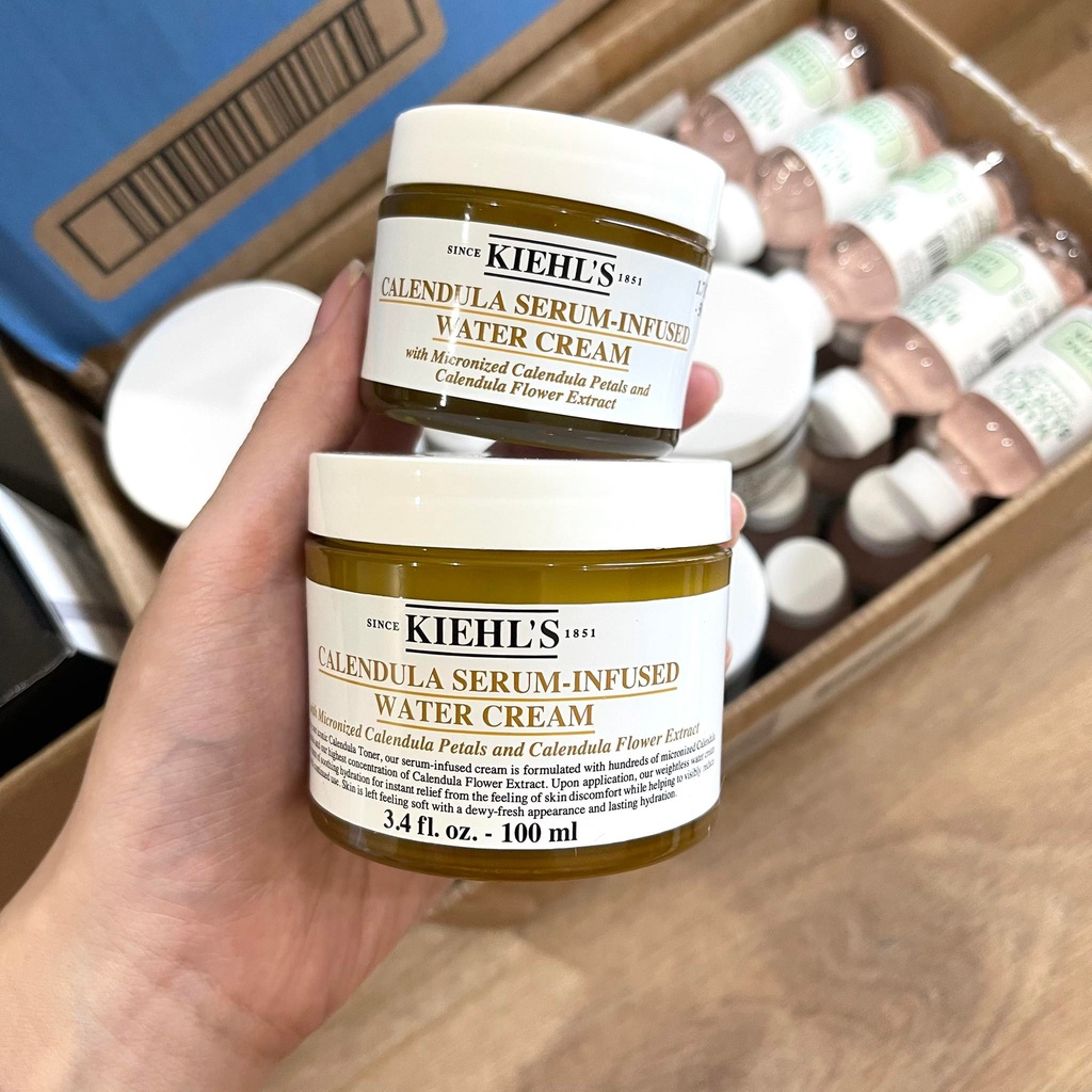 Kem dưỡng hoa cúc Kiehl's Calendula Serum-Infuse Water Cream 50ml 100ml