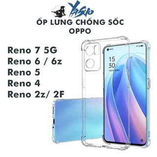 Ốp lưng Oppo Reno 8 8z 5g 7 5G Reno 6 Reno 6z Reno 5 Reno 4 Reno 2Z Reno 2f Trong Suốt Chống Sốc Chống Rơi Vỡ