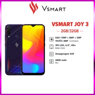 Điện thoại Vsmart Joy 3 2GB 32GB - Hàng Chính Hãng siêu ưu thumbnail