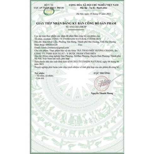 Trà Thảo Mộc Hương Chanh Hỗ Trợ Giảm Béo