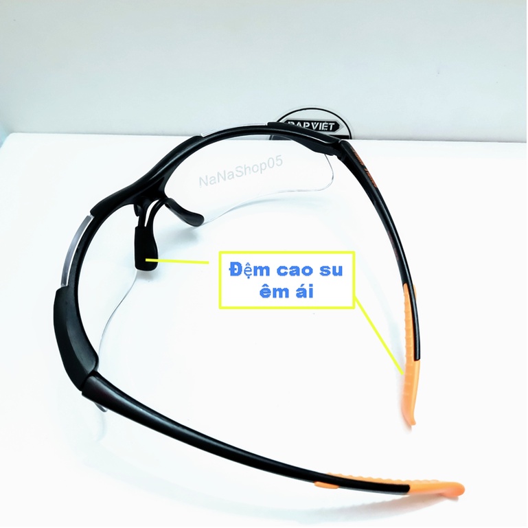 Kính thể thao thiết kế thời trang phong cách trẻ trung năng động kính đạp xe đi phượt du lịch