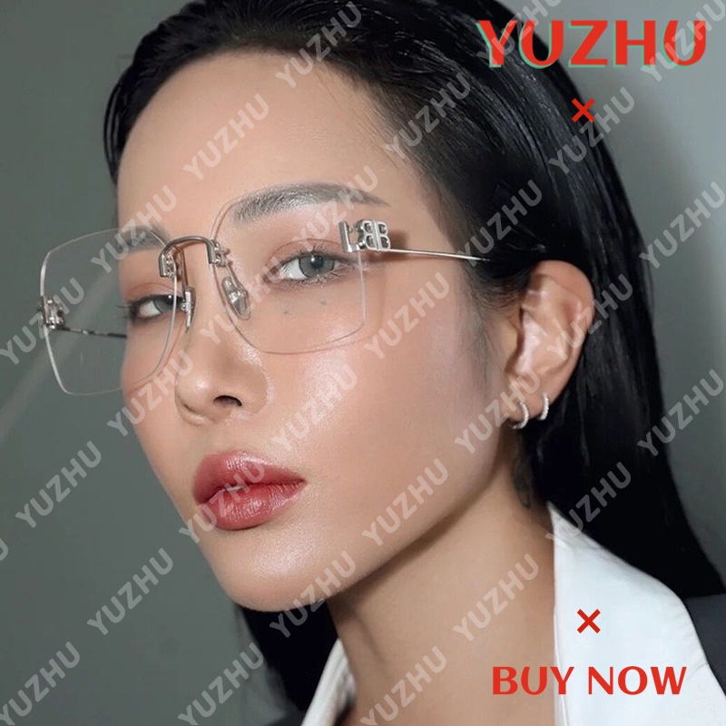 Mắt Kính Gọng Đôi B Siêu Nhẹ Chống Ánh Sáng Xanh Thời Trang Cho Nam Và Nữ