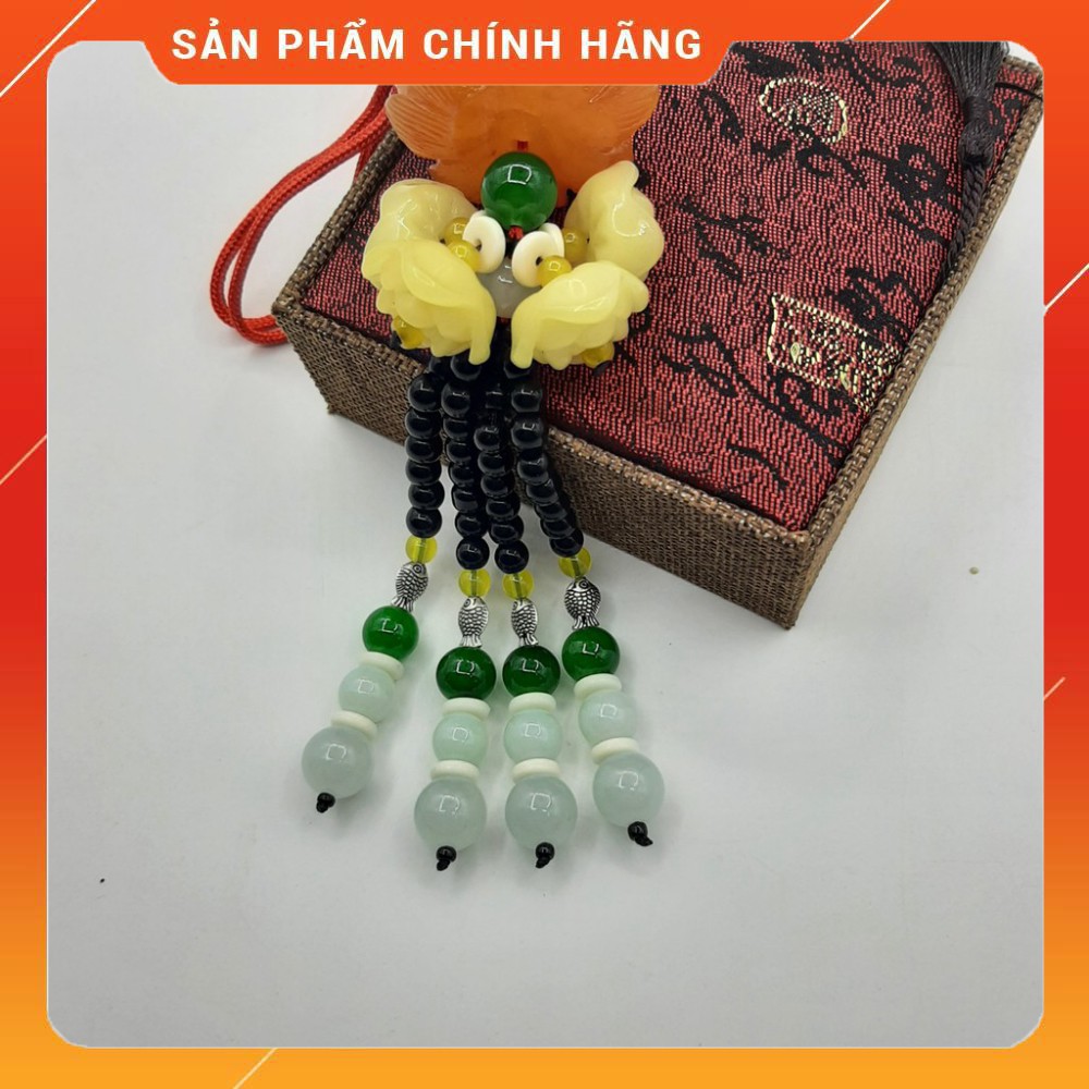 Khánh treo xe ô tô 📌FREESHIP📌Dây treo ô tô phong thủy Phật ngự đài sen / Khánh treo ô tô giá rẻ [Hot]