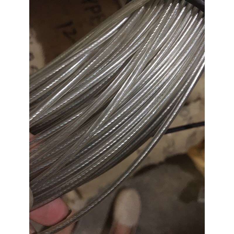 cáp bọc nhựa 5mm (1m)