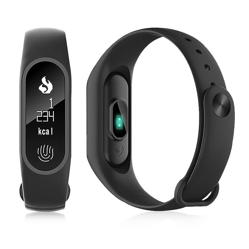 [Free ship] Vòng Đeo Tay Thông Minh Smartband M2 - Theo dõi nhịp tim