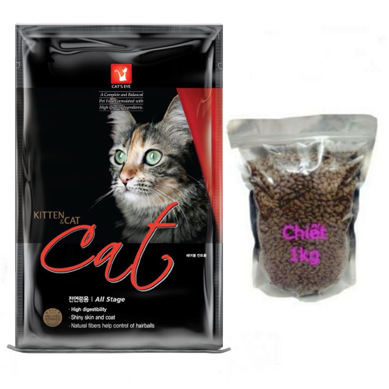 Túi Cateye Thức Ăn Cho Mèo Của Hàn Quốc 500g - 1000g - Mã TACCM10