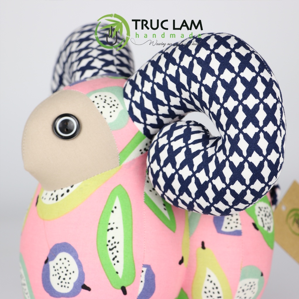 Đồ Chơi Cho Bé Thú Nhồi Bông Hình Chú Dê Mông Cong Bông Gòn Cao Cấp – Trúc Lâm Handmade