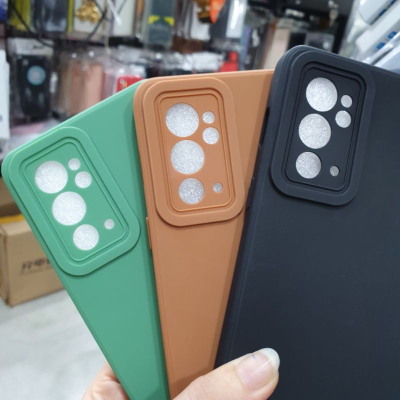 Ốp lưng Oneplus 9RT dẻo màu có bảo vệ camera
