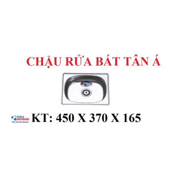 Chậu rửa bát Tân Á xuất khẩu 1 ngăn.