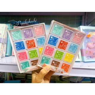 Set 12 màu/24 màu mực in dấu vân tay