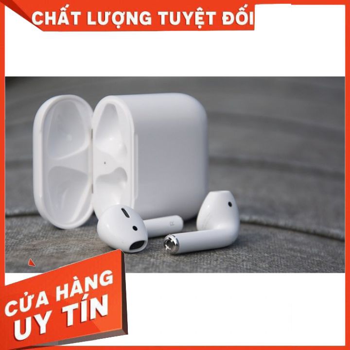 [𝗧𝗮̣̆𝗻𝗴 𝗞𝗲̀𝗺 𝗖𝗮𝘀𝗲 𝗫𝗶̣𝗻] Tai Nghe Không Dây Airpods 2 Định Vị - Đổi Tên - Sạc Không Dây - Tháo Tai Dừng Nhạc Phiên Bản 20