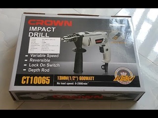 Máy khoan điện Crown CT10065