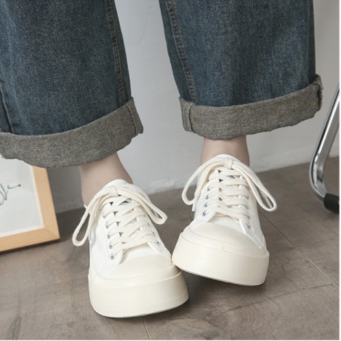 [Ảnh thật/Fullbox] 🍓 Giày nữ 🎁FREESHIP50K🎁 Giày thể thao nữ Ulzzang mũi tròn mẫu mới 2021 | BigBuy360 - bigbuy360.vn