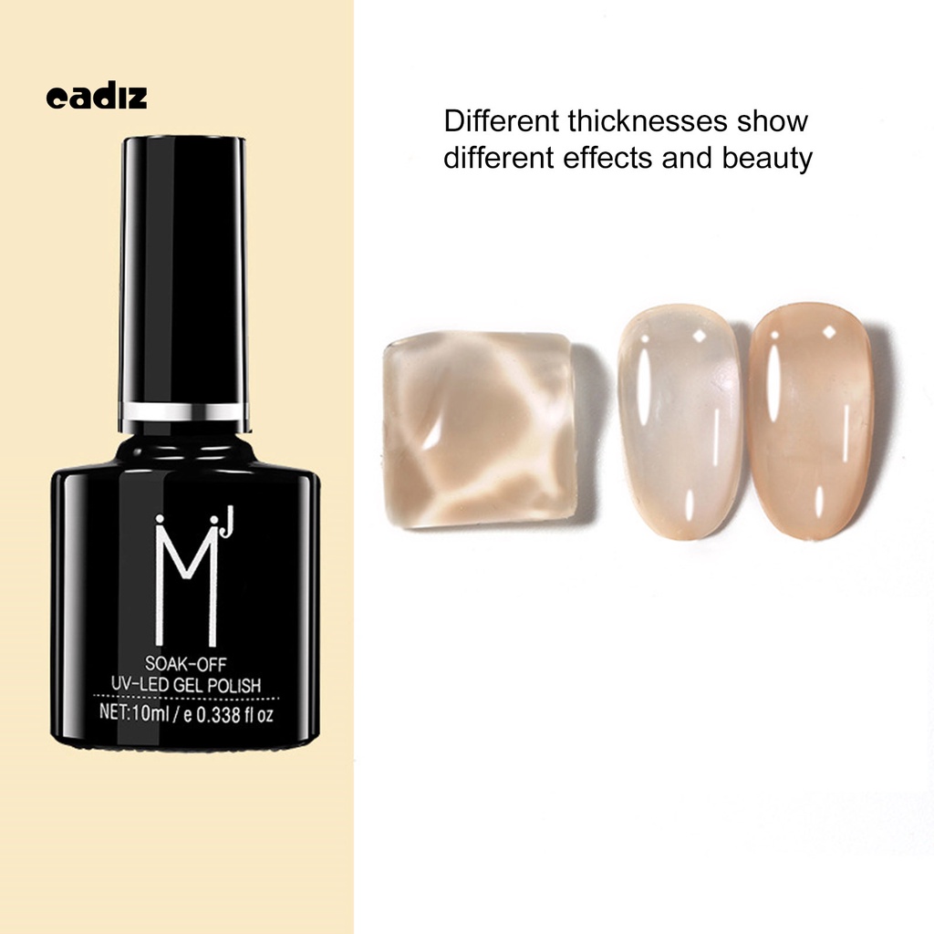 [Hàng mới về] Sơn móng tay dạng gel mềm UV không gây kích ứng hiệu ứng men bóng không có mùi hôi dành cho bạn nữ