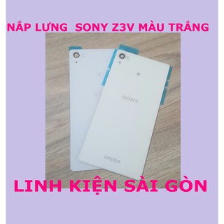 Nắp lưng sony z3v màu trắng