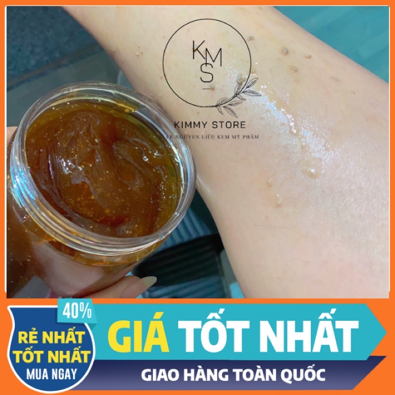 Lẻ hủ 1kg tẩy da chết làm bằng cà phê có hạt