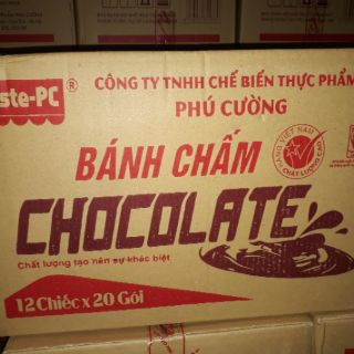 Bánh chấm socola/ chấm sữa Phú Cường