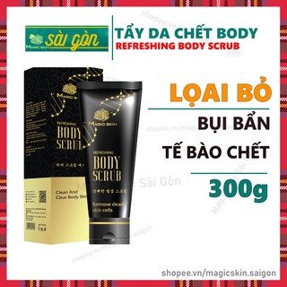 Gel TẨY DA CHẾT toàn thân BODY Magic Skin Body Scrub Gel [ CHÍNH HÃNG]