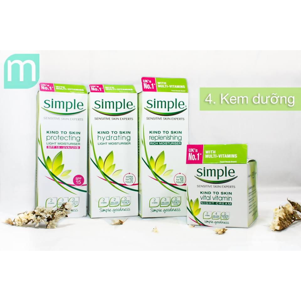 Kem Dưỡng Simple Kind To Skin