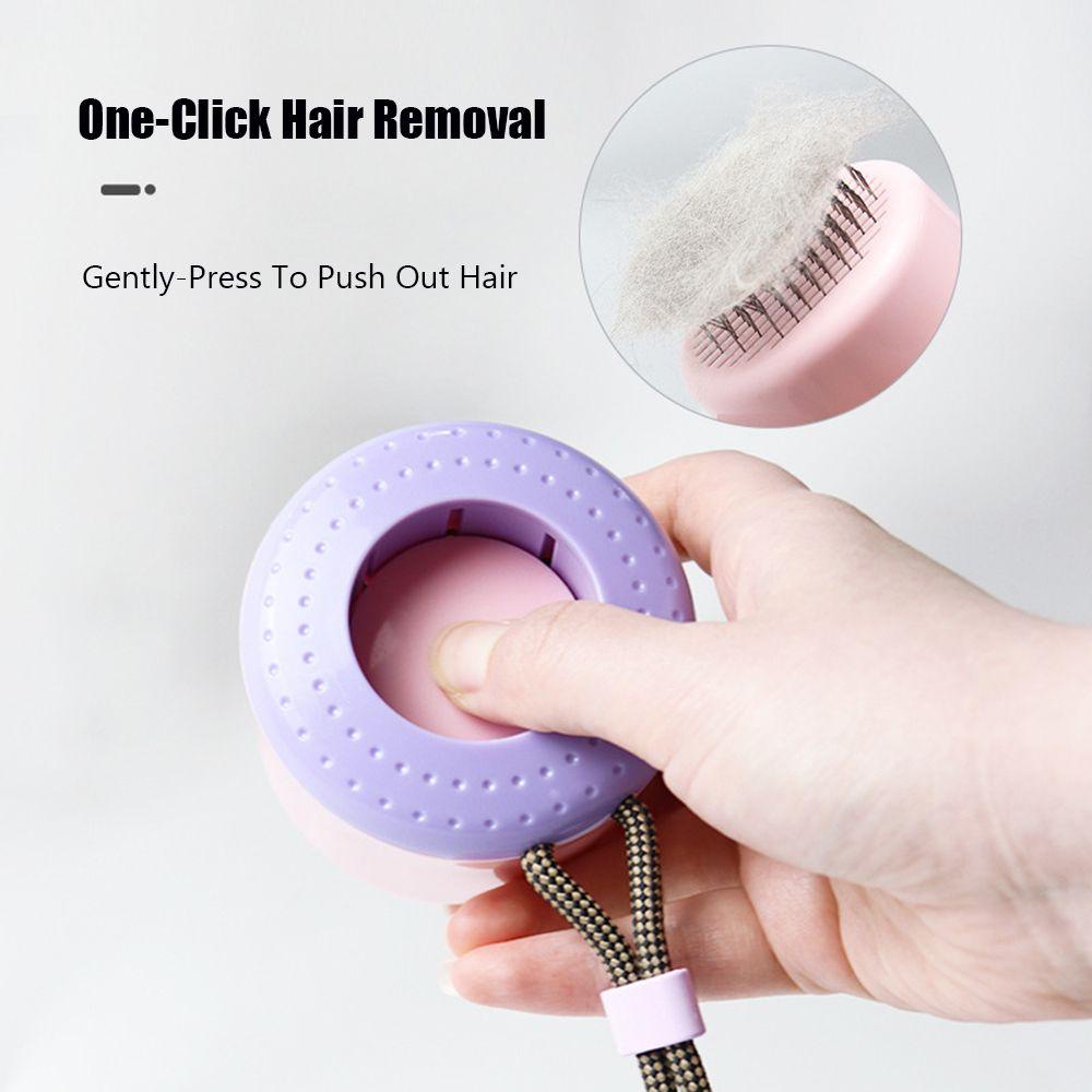 Lược Chải Lông Hình Dấu Chân Mèo Thân Thiện Với Da Dành Cho Thú Cưng