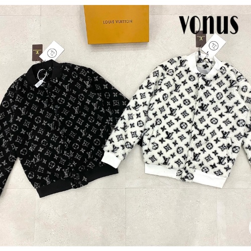Áo khoác bomber nam nữ cao cấp I Áo bomber lông hoa tiết LV sang trọng I Áo 2 lớp cực ấm I Vonus013. | BigBuy360 - bigbuy360.vn
