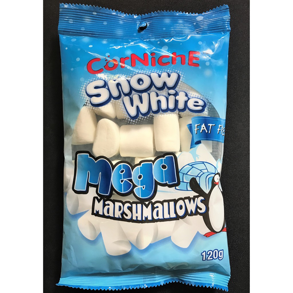 Kẹo Marshmallow Snow White 120g - Hàng mới ngày sx 15/11/2021.