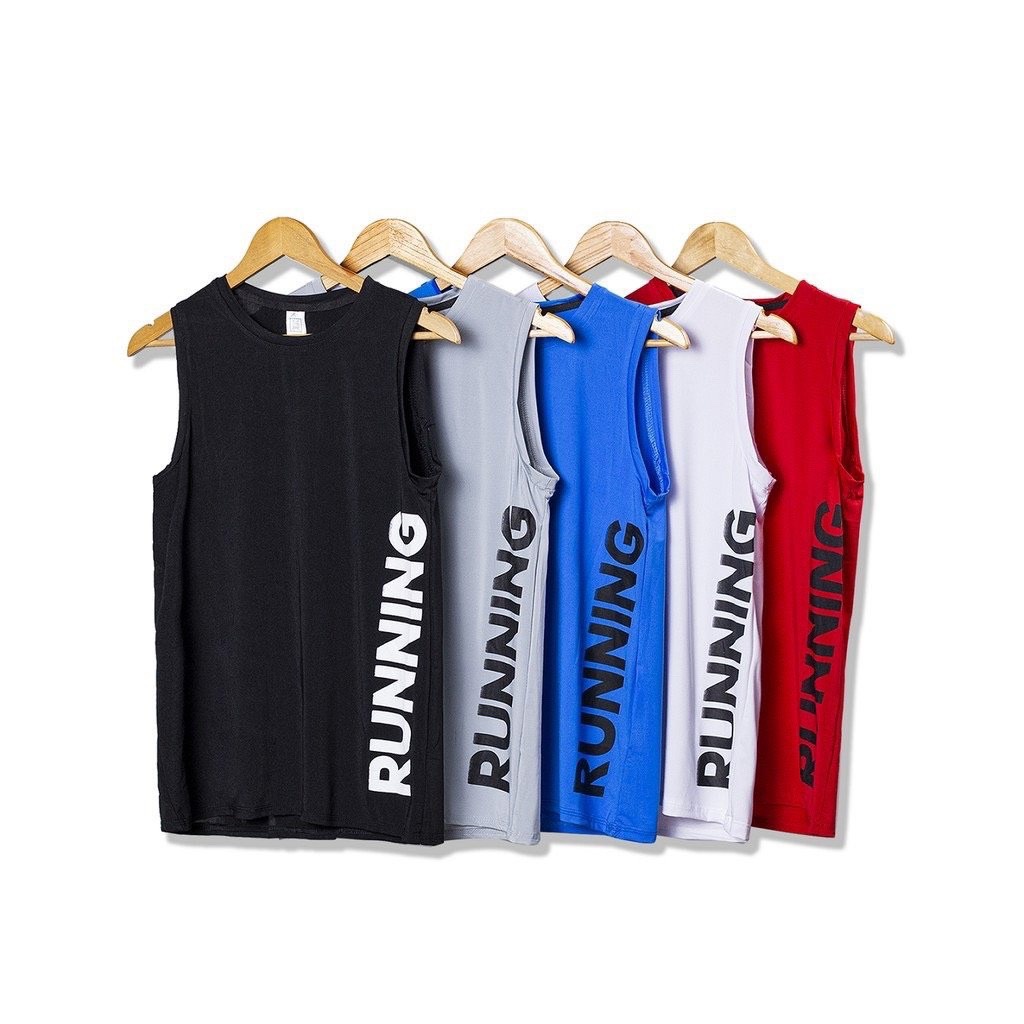 Áo ba lỗ sát nách tanktop, áo tập gym RUNNING - BL04