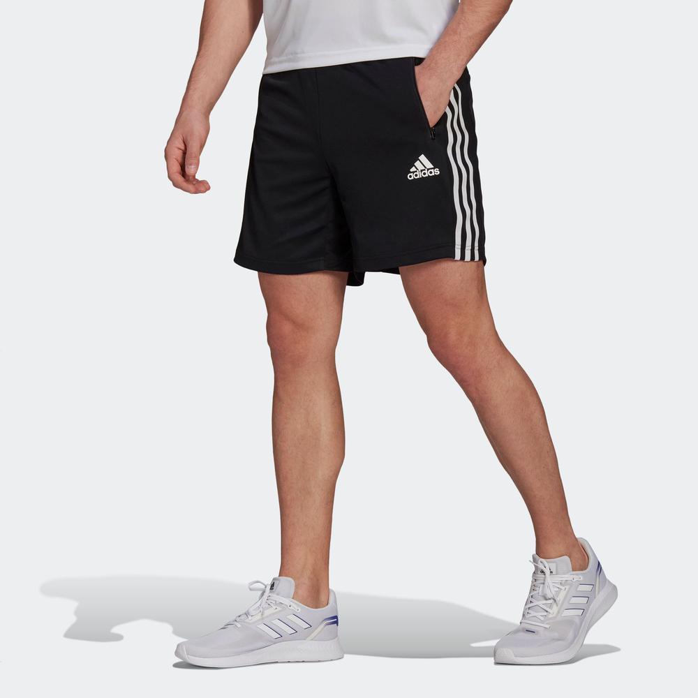 Quần adidas TRAINING Primeblue thiết kế để di chuyển 3-Stripes Nam Màu đen GM2127