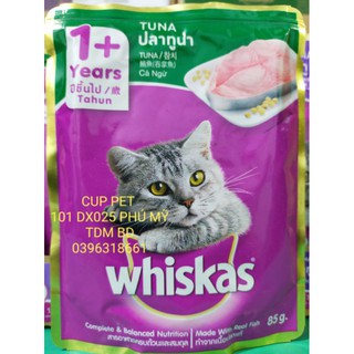 Whiskas pate gói(MÈO CON - MÈO LỚN)