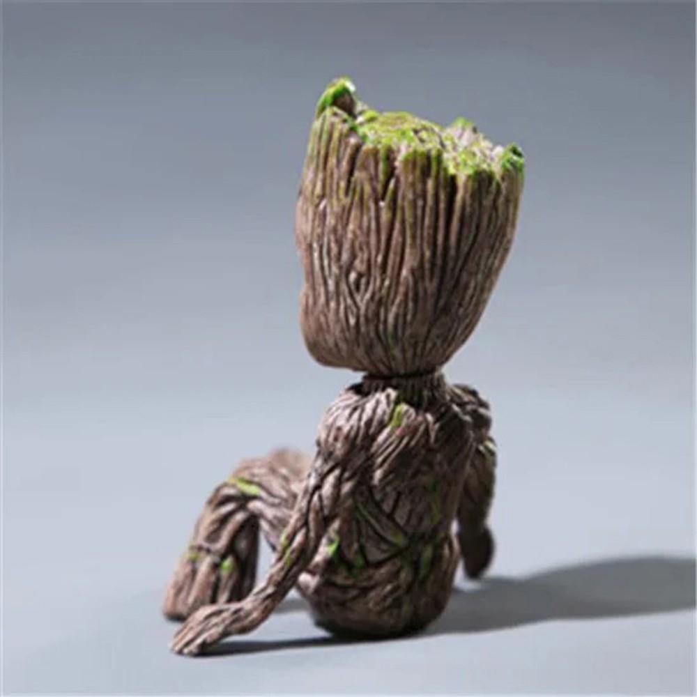 Mô Hình Nhân Vật Groot Dáng Ngồi 6cm Mini Đáng Yêu