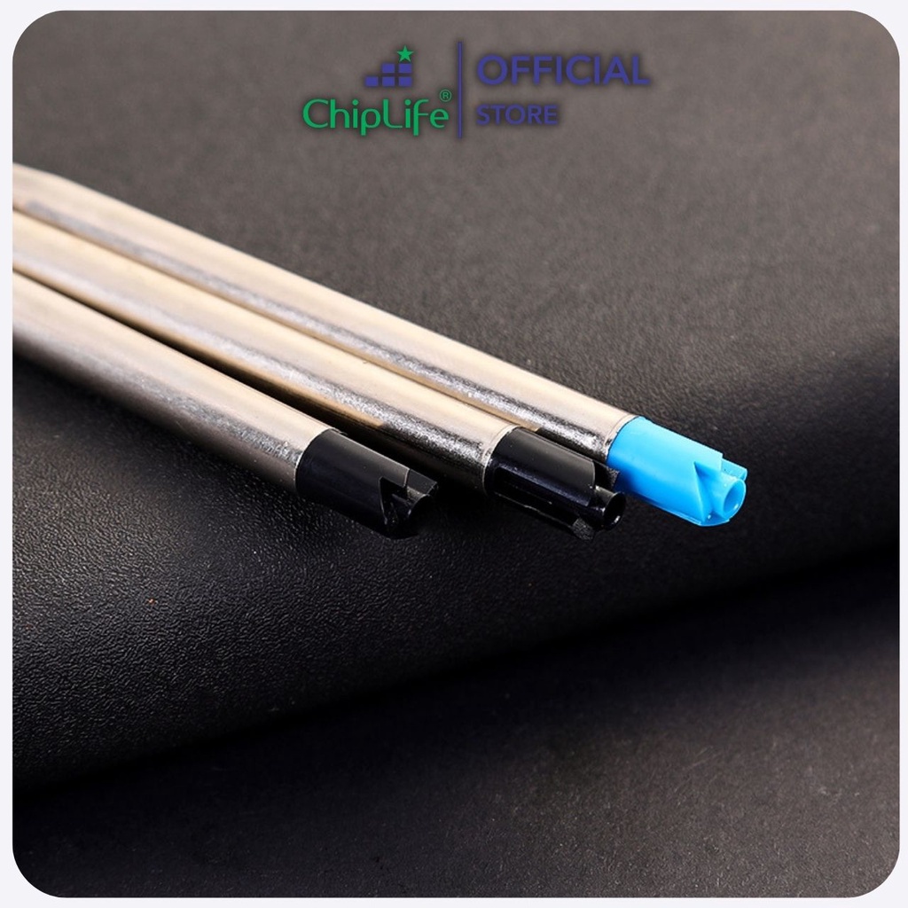 Ruột bút ký CHIPLIFE 0.7mm mực xanh - đen NB070