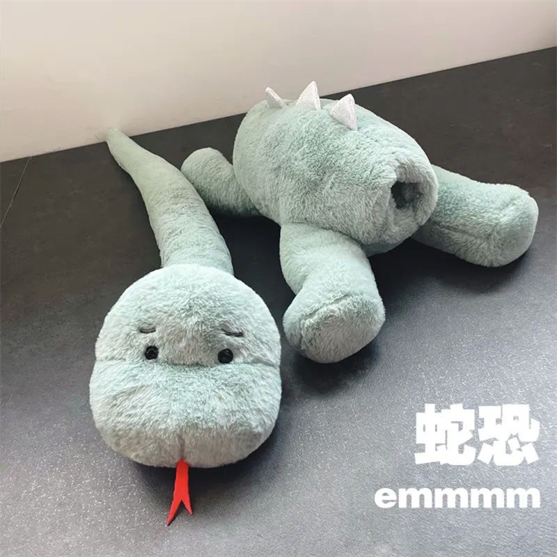 Thú Nhồi Bông Hình Con Rắn / Khủng Long Ngộ Nghĩnh Đáng Yêu