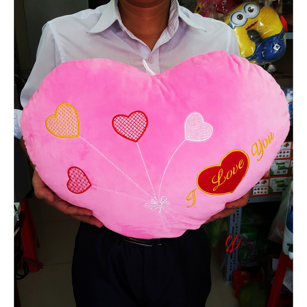 GỐI ÔM TRÁI TIM I LOVE YOU  G06