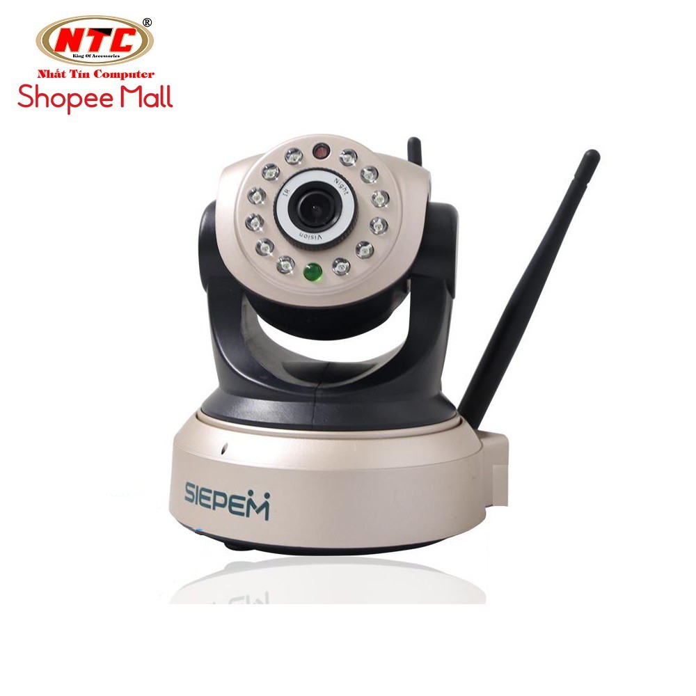 [Mã 2404EL10K giảm 10K đơn 20K] Camera IP Wifi SIEPEM S6203 Plus hỗ trợ HD+ 960P - độ phân giải 1.3MP (Vàng đồng)