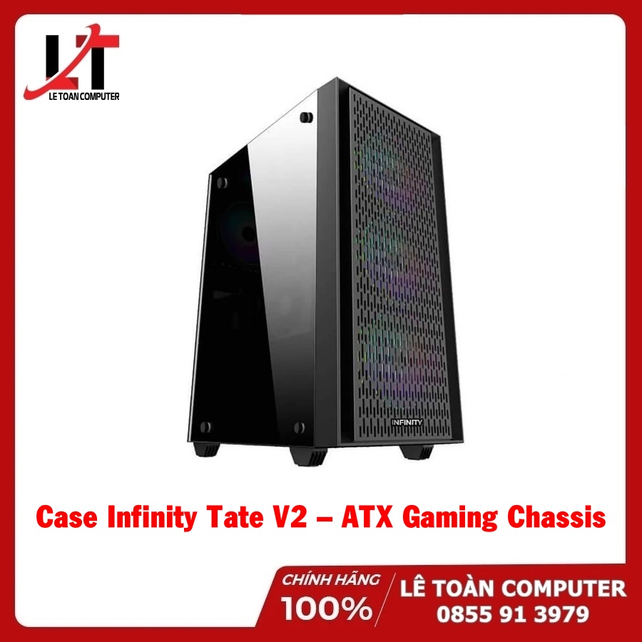 Vỏ Case Infinity TATE V2 -Tempered Glass - Hàng Chính Hãng