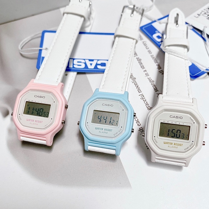 ĐỒNG HỒ ĐIỆN TỬ TRẺ EM CASIO CHÍNH HÃNG DÂY DA