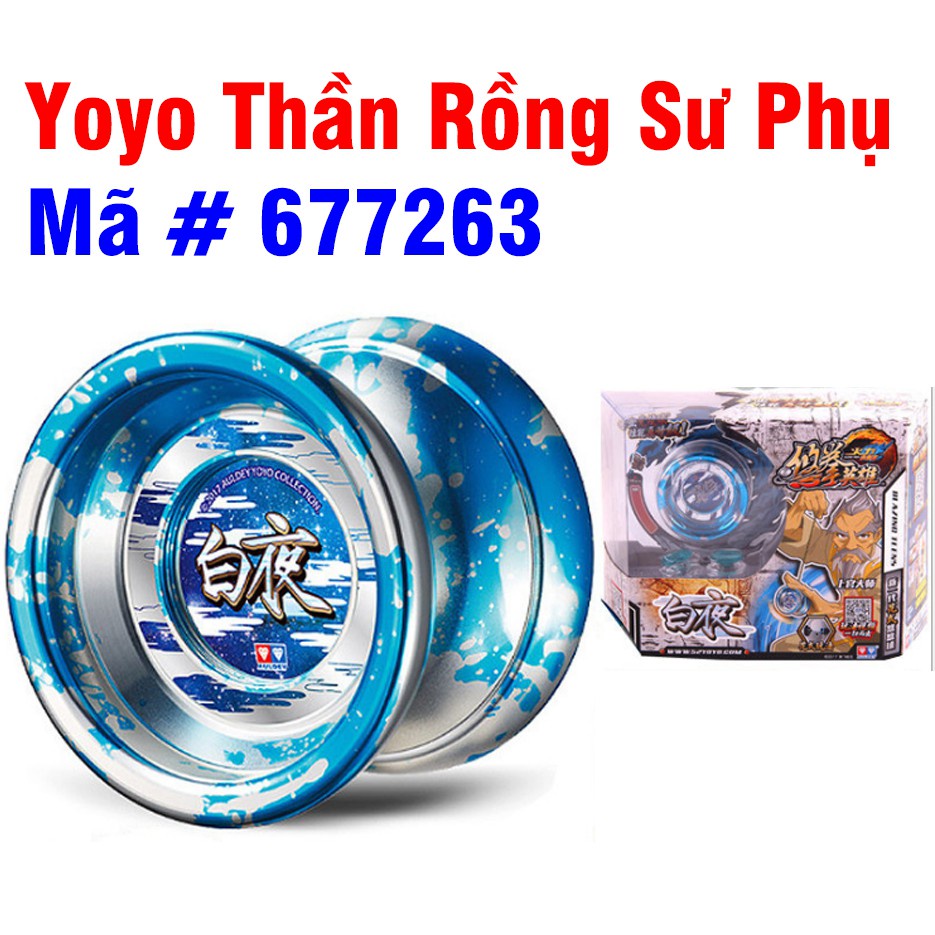 ☁▣✗Con quay yoyo kim loại thần rồng sư phụ mã 677263 đồ chơi trẻ em