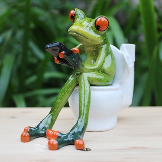 Ếch Ngồi Toilet 3d Trong 1